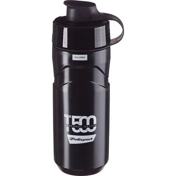 Košík na láhev Termoláhev POLISPORT T500 0,5l/0,65l černo-šedá