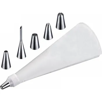 Set zdobícího sáčku a 5 nerezových trubiček Maxi, Westmark