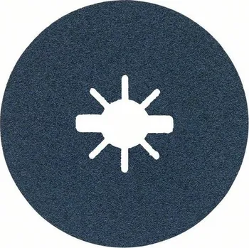 Brusný kotouč Fíbrový brusný kotouč na kov pro úhlové brusky se systémem X-LOCK Bosch Best for Metal - 115mm, zrnitost 80, 22.23mm, R574 (2608619156)