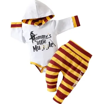 Kojenecká souprava Kojenecký set Harry Potter body s kapucí + kalhoty, Mommy's Little Muggle Velikost: 6-9 měsíců 