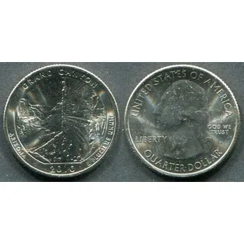 USA. 1/4 dollar 2010/P. Grand Canyon.