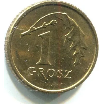 POLSKO. 1 grosz 1997.