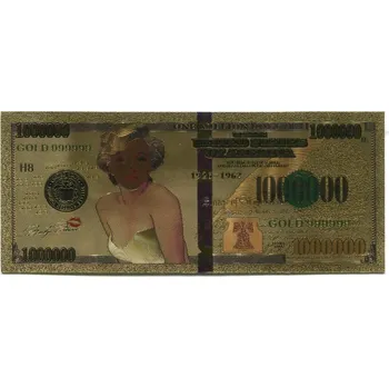USA. 1 Million Dollars 2009. Pozlaceno Au 999/1000.