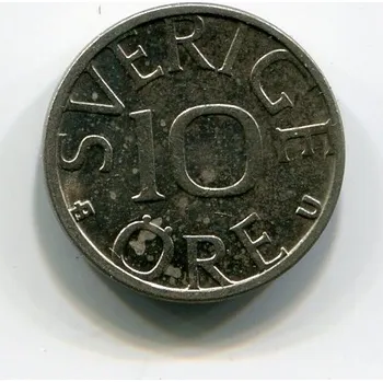 ŠVÉDSKO. 10 öre 1983.