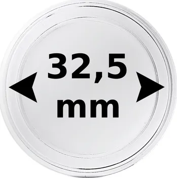 Obal pro sběratelský předmět Schulz Kapsle na mince s vnitřním průměrem 32,5 mm
