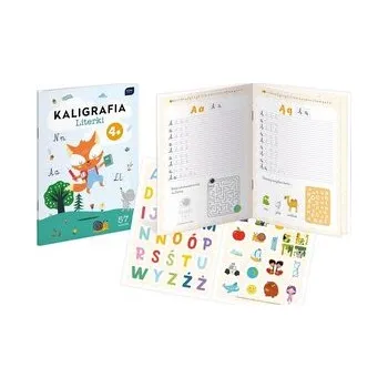 Set školních potřeb Kolorowanka A4/16K z naklejkami Kaligrafia + Zada