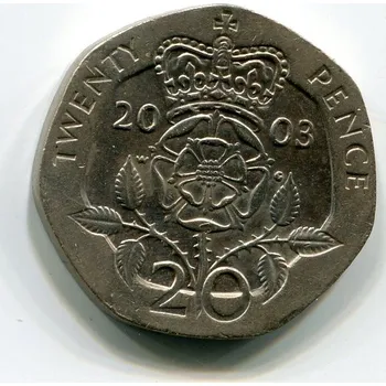 VELKÁ BRITÁNIE. 20 pence 2003.