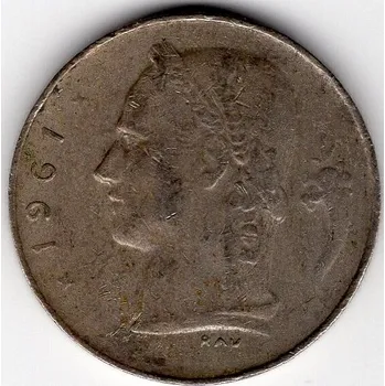 BELGIE. 1 franc 1961. BELGIQUE.
