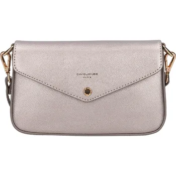 Dámská crossbody kabelka David Jones Sheena - stříbrná