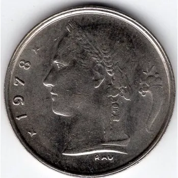 BELGIE. 1 franc 1978. BELGIQUE.