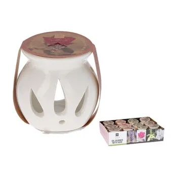 Aroma lampa Aromalampa s vonným voskem 8x8cm