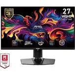 MSI MAG 271QPX QD-OLED E2,26,5" QD-OLED/2560x1440 (WQHD)/ 240Hz/0,03ms/2x HDMI/DP/USB-C/Výškově nastavitelný/Pivot