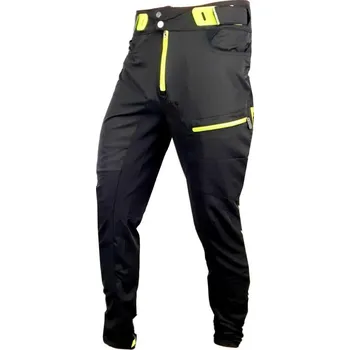 cyklistický dres Kalhoty dlouhé HAVEN SINGLETRAIL LONG černo/zelené XL
