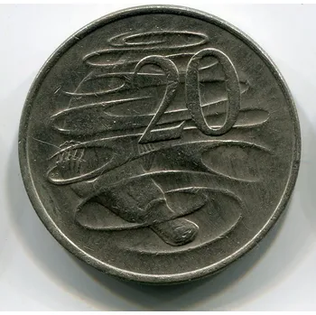 AUSTRÁLIE. 20 cents 1982.