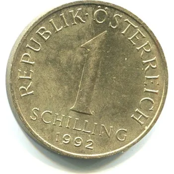 RAKOUSKO. 1 Schilling 1992.