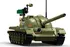 Stavebnice Sluban Sluban Army Model Bricks M38-B1135 střední tank T54S 3v1