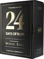 1423 Aps 24 Days Of Rum 2024 Black Edition 24x 0,02 l + 2x sklenička