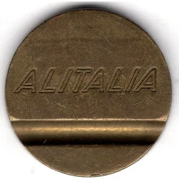 ITÁLIE. Žeton ALITALIA.