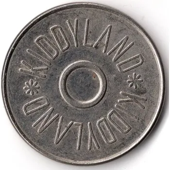 FRANCIE. Kiddyland. Herní žeton.