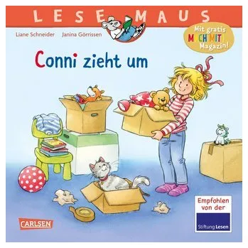 První čtění LESEMAUS 66: Conni zieht um - Schneider Liane