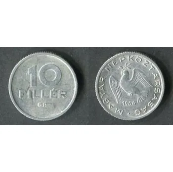 MAĎARSKO. 10 fillér 1964. KM-547