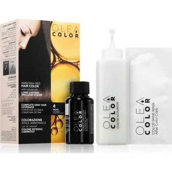 Barva na vlasy Oleacolor permanentní barva na vlasy odstín 4 Brown 1 ks