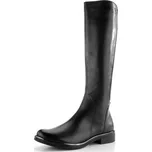 Caprice černé kozačky XL Shaft Black Comb 9-25523-41 - 37.5 | P676908