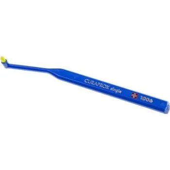 Zubní kartáček Jednosvazkový zubní kartáček Curaprox Single - tmavě modrý