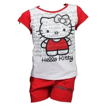 Dívčí 2 dílná souprava HELLO KITTY Red