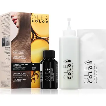 Barva na vlasy Oleacolor permanentní barva na vlasy odstín 7 Blonde 1 ks