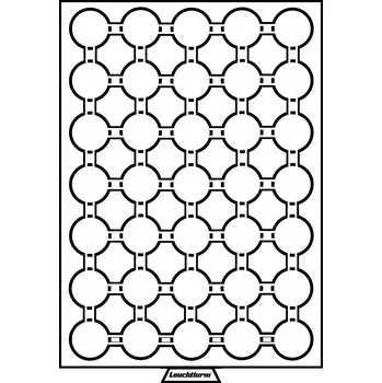 Sběratelství Leuchtturm Box se 35 poli na kapsle CAPS 26, kouřová barva, se sametově červenou výstelkou
