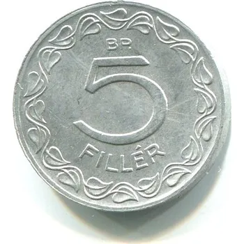 MAĎARSKO. 5 fillér 1970. KM-549