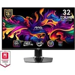 MSI Gaming monitor MAG 321UP QD-OLED, 31,5" QD-OLED/3840x2160 (UHD)/165Hz/0,03ms/2xHDMI/DP/USB-C/výškově nastavitelný,p