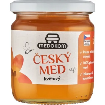 Medokomerc Český Med Květový Luční 500g