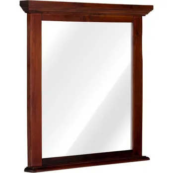 Předsíňová stěna Dřevěné zrcadlo do předsíně Jodpur hnědý