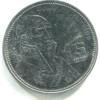 MEXIKO. 1 peso 1987.
