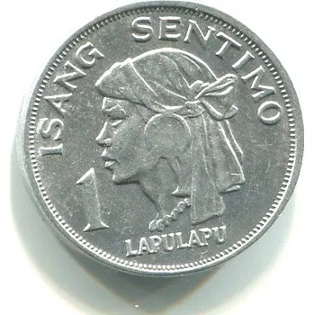 FILIPÍNY. 1 sentimo 1969.