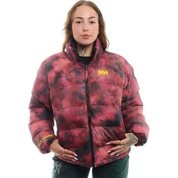 Pánská casual bunda Dámská Bunda Helly Hansen - Woman YU 24 Reversible Puffer - Magenta velikost XS