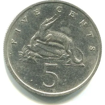 JAMAJKA. 5 cents 1985.