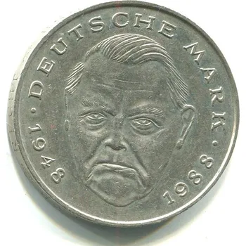 NĚMECKO. 2 Mark 1992/G. Erhard. KM-170.