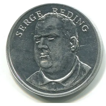 BELGIE. Roger REDING, belgický vzpěrač.