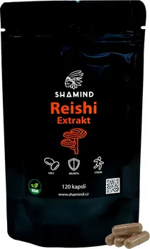 Přírodní produkt Shamind Reishi extrakt 520 mg 120 cps.