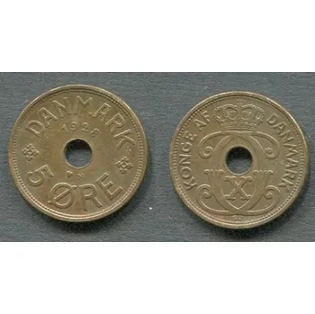 DÁNSKO. 5 öre 1928.
