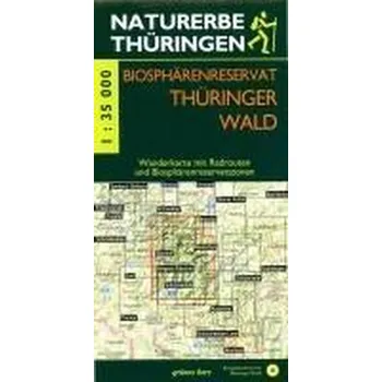 Wanderkarte Biosphärenreservat Thüringer Wald 1:35 000
