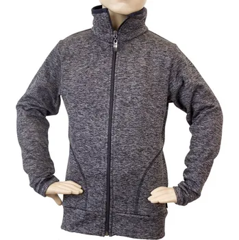 Chlapecká mikina Funkční mikina Fantom s počesem a otvorem pro palec - hnědočerná Velikost: 110