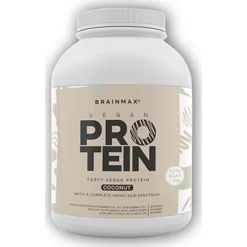 Nápoj pro sportovce BrainMax Vegan protein 1000g Varianta: banán