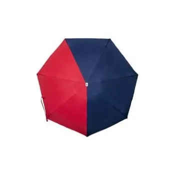 Deštník Skládací deštník Anatole mini - Emile - dvoubarevný modrá/červená