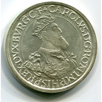 BELGIE. 5 ecu 1987. Carolus. Ag.