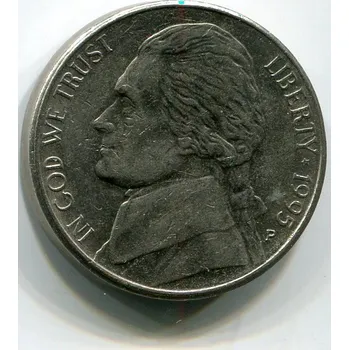USA. 5 cents 1995/P.