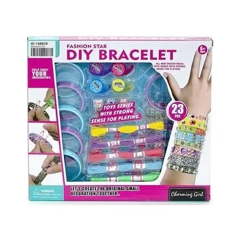 Hra na zahradu Zestaw sznurków i ozdób do robienia bransoletek